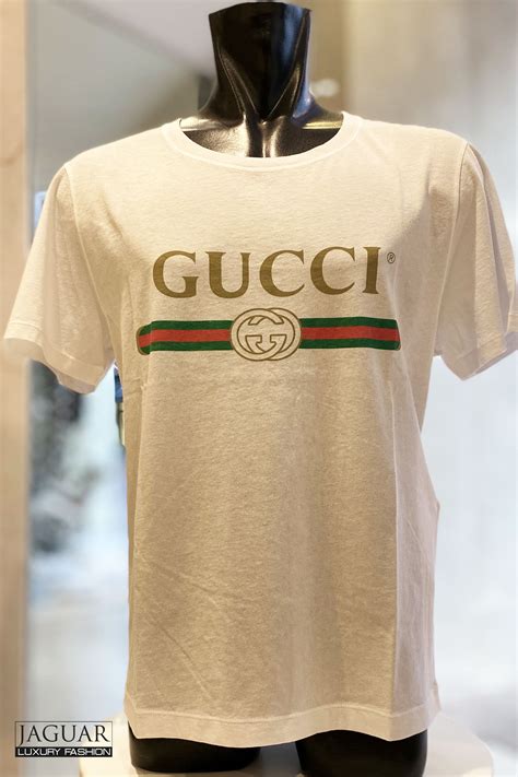 vintage gucci white t shirt|Gucci oversized t shirt.